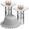 image:imagezaa Bathroom Sink Drain Strainer and Bathroom Sink Stopper Bathtub Drain Hair Catcher Premium Silicone Shower Hair Catcher