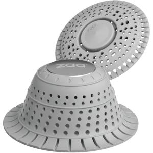 zaa Bathtub Drain Hair Catcher & Shower Drain Hair Catcher Combo, Premium Silicone Drain Protector & Shower Drain Cover